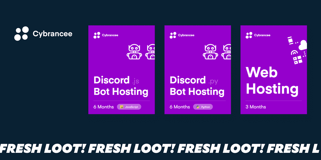 Exclusive Deals on Discord Bots & Web Hosting by Cybrancee